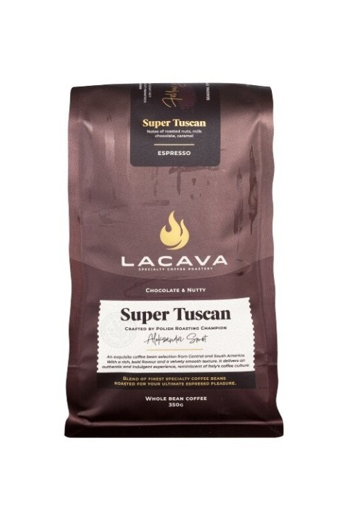 Kawa ziarnista 100% arabica speciality LaCava Super Tuscan 350g