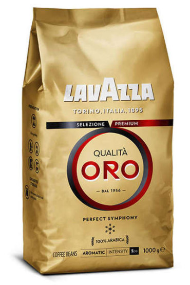 Lavazza Qualita Oro kawa ziarnista włoska 1kg 100% Arabica klasyk