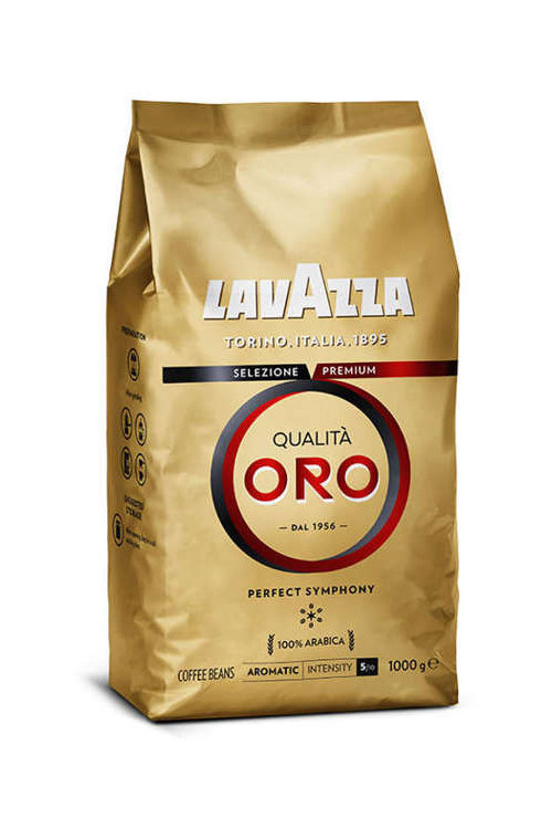 Lavazza Qualita Oro kawa ziarnista włoska 1kg 100% Arabica klasyk