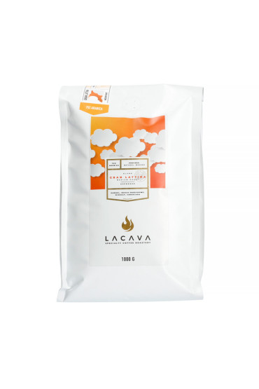 Kawa ziarnista LaCava Speciality Gran Lattina 1kg urzeka jakością