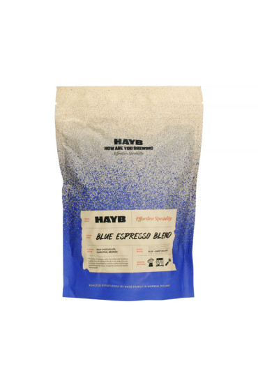 Kawa ziarnista HAYB Blue Espresso Blend- smak z nowoczesnym twistem