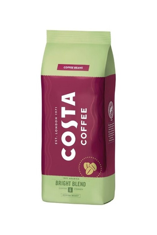 KAWA ZIARNISTA COSTA COFFEE BRIGHT BLEND 1KG 100% arabika