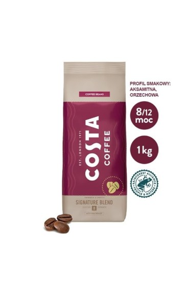 KAWA ZIARNISTA COSTA COFFEE SIGNATURE BLEND 8 1 KG arabika i robusta